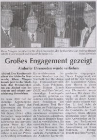 Groes Engagement gezeigt