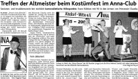 Treffen der Altmeister beim Kost�mfest im Anna-Club