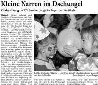 Kleine Narren im Dschungel