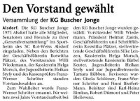 Den Vorstand gew�hlt