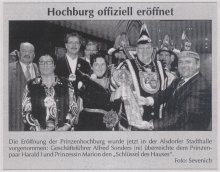 Hochburg offiziell eröffnet