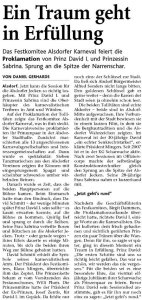 Ein Traum geht in Erfüllung
