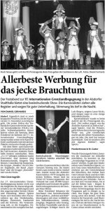 Allerbeste Werbung fr das jecke Brauchtum