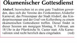 kumenischer Gottesdiernst