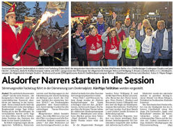 Alsdorfer Narren starten in die Session