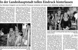 In der Landeshauptstadt tollen Eindruck hinterlassen