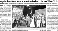 Optisches Naschwerk von Mariechen bis zu Clln-Girls