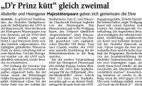 "D'r Prinz kütt" gleich zweimal