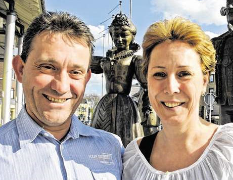 Das kommende Prinzenpaar für die Session 2013/2014: Frank und Sandra Breuer
