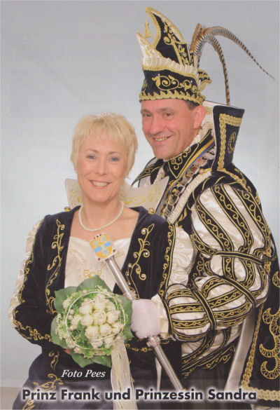 Prinz Frank II. und Prinzessin Sandra (Foto Pees)